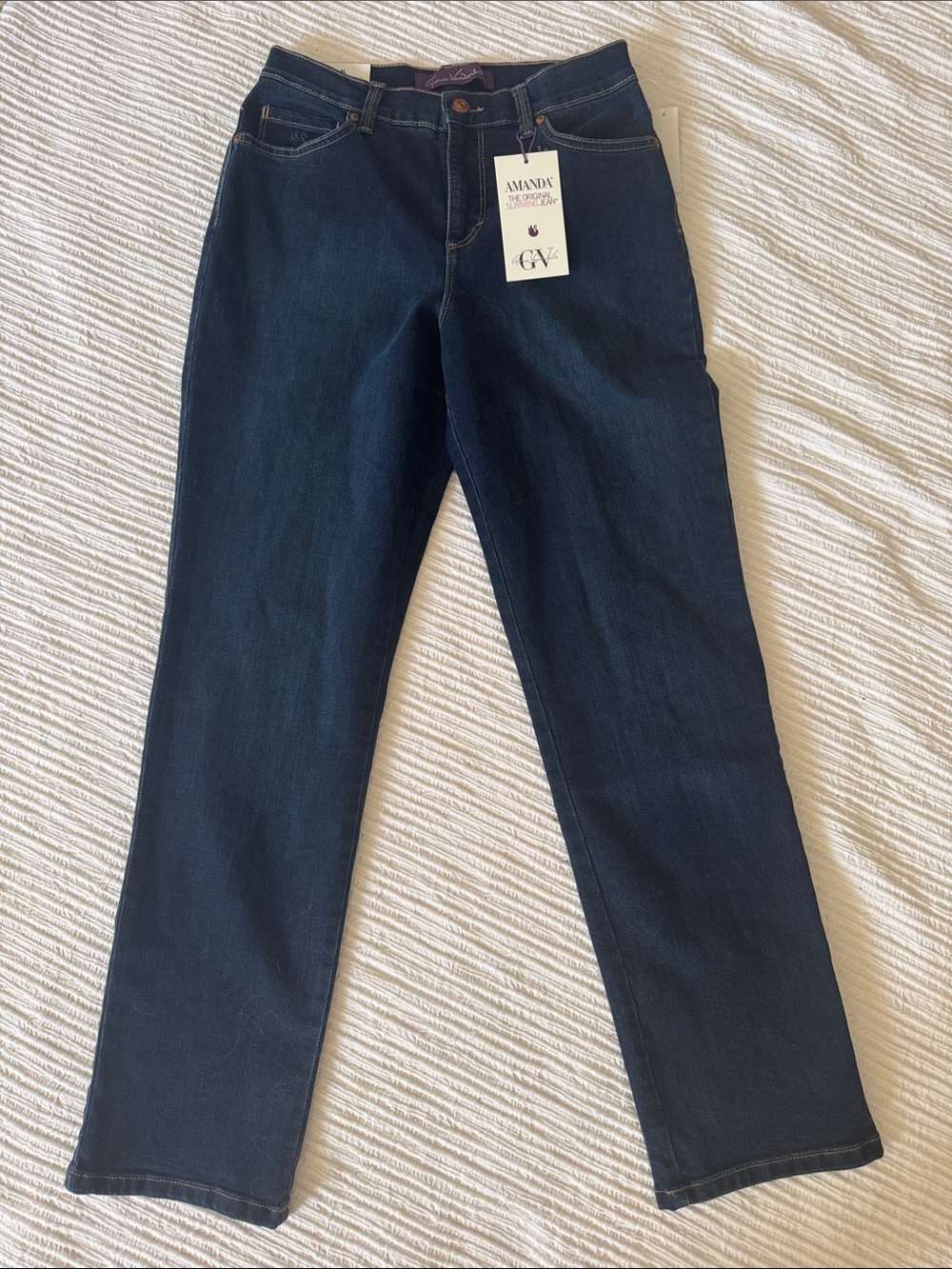 Amanda Gloria Vanderbilt Stretch Jeans sz 6 P